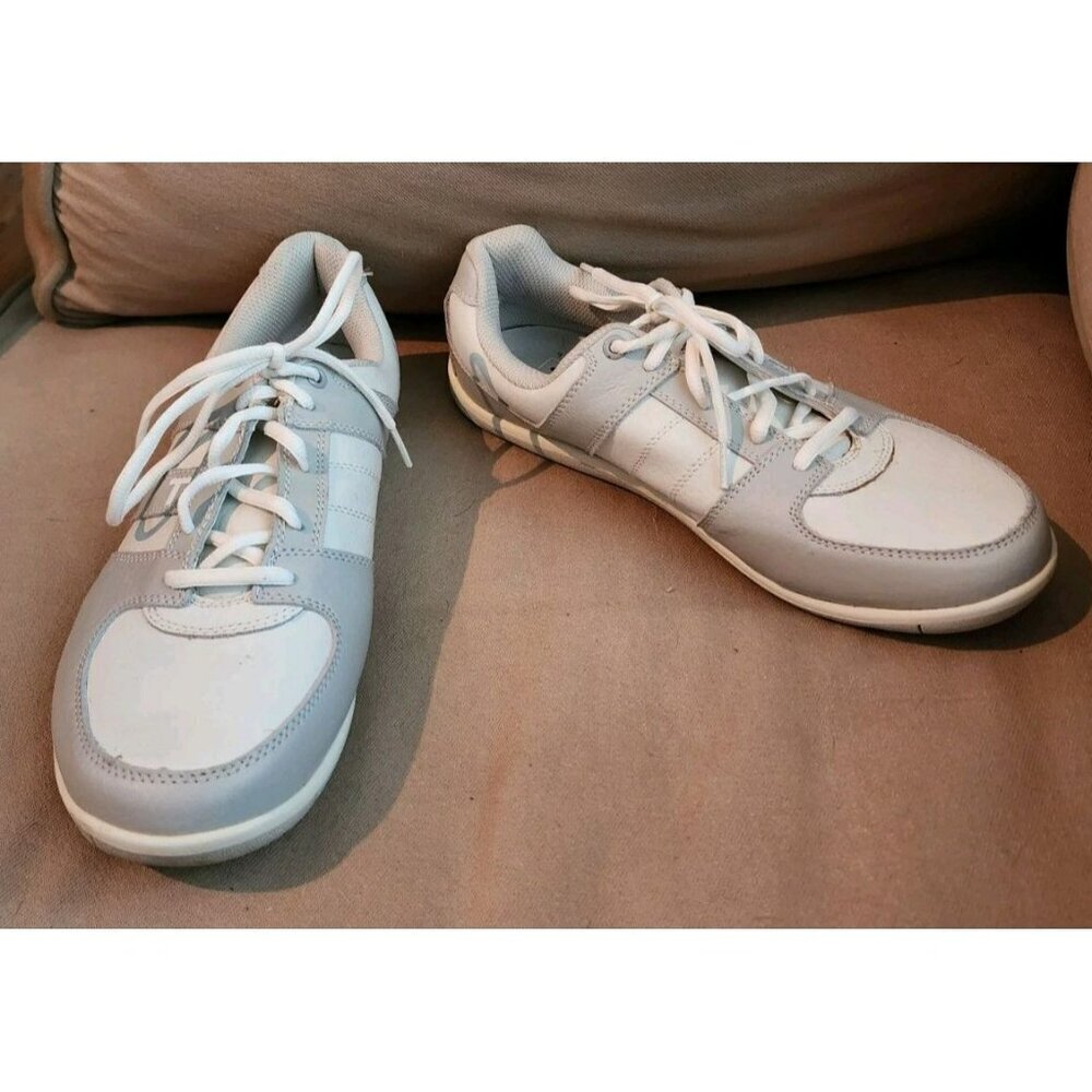 True Linkswear True Vegas Golf Shoes - White/Light Grey Size 9